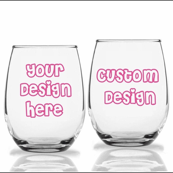 Other - Wine glass customized
